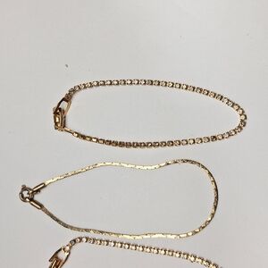 Elegant Gold Bracelet Set